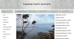 Desktop Screenshot of campingsouthaustralia.com